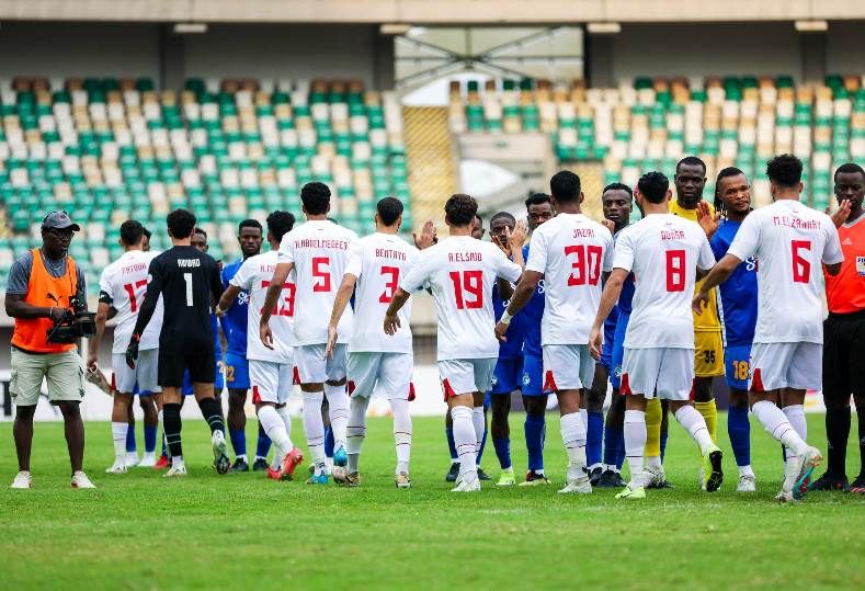 موعد الاجتماع الفني لمباراة الزمالك والمصري بالكونفدرالية - كورة بلس