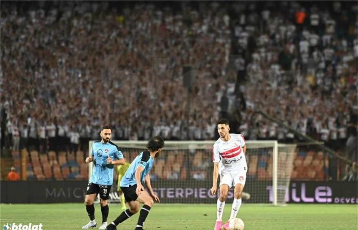 حكم مباراة الزمالك وغزل المحلة في الدوري المصري - بلس 48