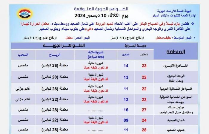 لا تنخدعوا بالدفء الأرصاد الجوية تُوجه تحذير شديد اللهجه من هذه الظاهرة خلال طقس الساعات القادمة - بلس 48