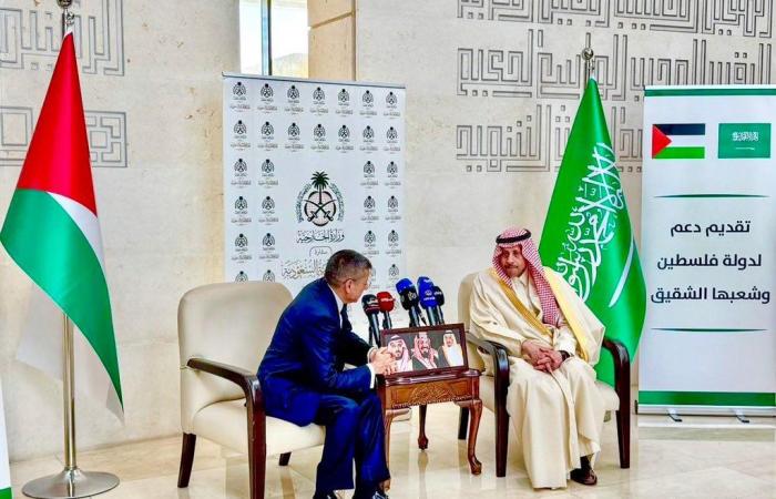 السعودية تسلم الدفعة الرابعة من الدعم المالي لفلسطين بقيمة 10 ملايين دولار - بلس 48