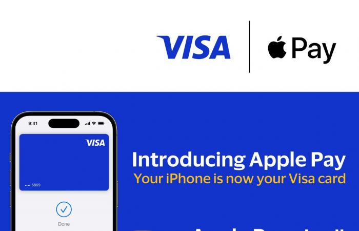 فيزا توفر خدمة "Apple Pay" لعملائها في مصر - بلس 48