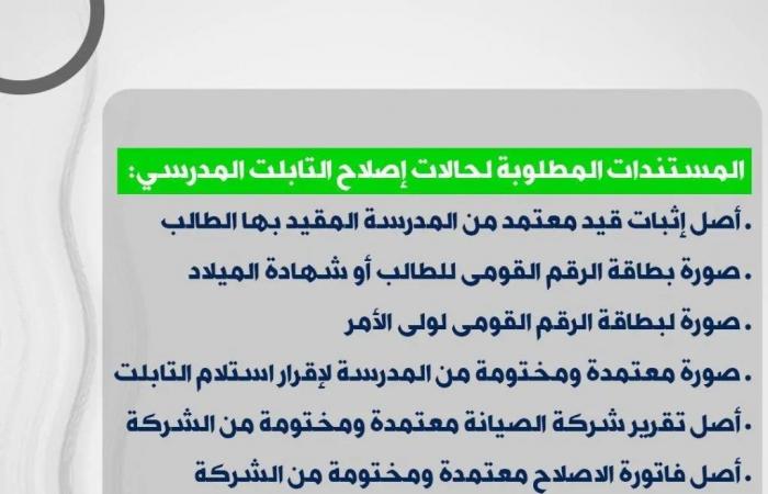 وزارة التعليم تحسم الجدل بشان تسليم التابلت المدرسي 2025 ولن يتم تسليمه لهؤلاء - بلس 48