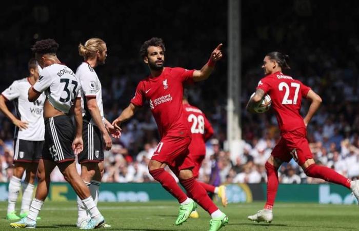 محمد صلاح: موعد مباراة ليفربول وفولهام في الدوري الإنجليزي الممتاز والقنوات الناقلة والتشكيل المتوقع - بلس 48