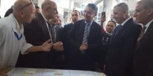 وزير التموين يتفقد مطحن الإسكندرية للوقوف على حجم الإنتاج - بلس 48