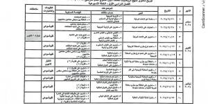 توزيع منهج الرياضيات للصفين الأول والثاني الثانوي علمي وأدبي - بلس 48