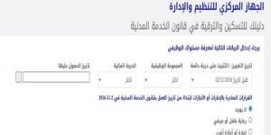 رابط الاستعلام عن ترقيات الموظفين 2024.. الضوابط العامة -  بلس 48