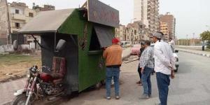 محافظ أسيوط: رفع اشغالات الباعة الجائلين بميدان أسماء الله الحسنى وصينية الوليدية بحي شرق - بلس 48