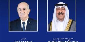 أمير الكويت يهنئ الرئيس الجزائري بذكرى الاستقلال لبلاده - بلس 48