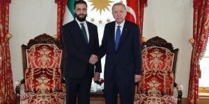 أردوغان يبحث مع الشرع التطورات الأخيرة في سوريا عقب هجمات الاحتلال الإسرائيلي - بلس 48