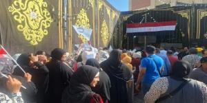 إقبال كثيف من الناخبين على لجان انتخابات مجلس الشيوخ بالإسكندرية - بلس 48