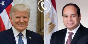 الرئيس السيسى يجرى اتصالاً هاتفيًا بنظيره الأمريكى دونالد ترامب - بلس 48