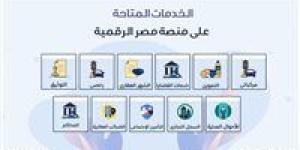 منصة
      مصر
      الرقمية..
      بوابة
      الدولة
      نحو
      المستقبل
      الذكي
      والتحول
      الإلكتروني - بلس 48