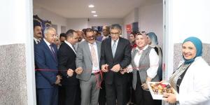 محافظ الجيزة يفتتح وحدة الرعاية المتوسطة والداخلي بمستشفى أكتوبر المركزي - بلس 48