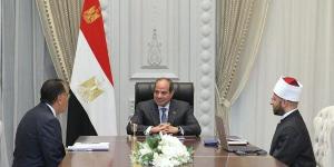 الرئيس السيسي يستعرض مع وزير الأوقاف جهود التوعية ومبادرة "صحح مفاهيمك" - بلس 48