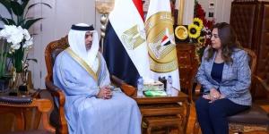 وزيرة التنمية المحلية تستقبل سفير الإمارات لبحث التعاون في التنمية والبيئة - بلس 48