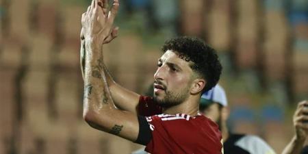 وسام أبو علي يتقدم للأهلي بركلة جزاء في شباك الزمالك بالسوبر الإفريقي - بلس 48