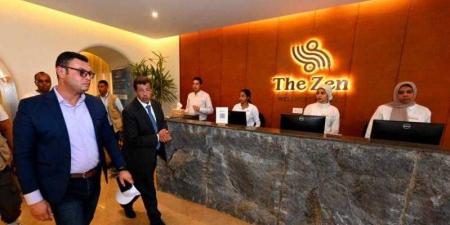 وزير الإسكان يتابع موقف تشغيل مشروع ”The Zen” للسياحة العلاجية والاستشفائية بمدينة أسوان الجديدة