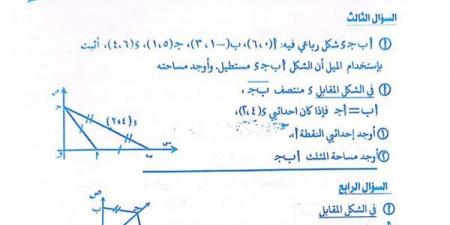 مراجعات نهائية.. 18 نموذجا لن يخرج عنها امتحان الترم الأول في الجبر لـ الصف الثالث الإعدادي - بلس 48