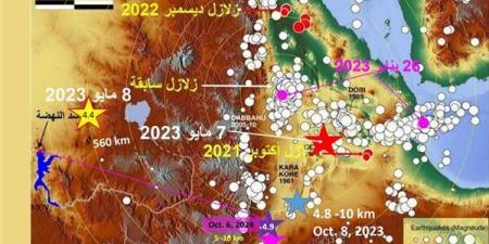 خلال 10 أيام.. زلازل خامس بقوة 4.9 درجة يضرب إثيوبيا - بلس 48