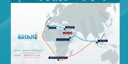 هبوط تجارة النفط العالمية عبر مضيق باب المندب 50%.. قناة السويس الخاسر الأكبر - بلس 48