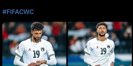 حساب كأس العالم يحتفى بنجم الأهلي وسام أبو على هداف منتخب فلسطين - بلس 48