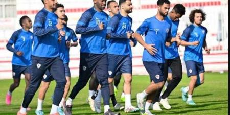 كواليس مران الزمالك الأخير قبل السفر إلى الإمارات للمشاركة بالسوبر المصري - بلس 48