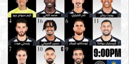 التشكيل الرسمي لمباراة الشباب والنصر في دوري روشن السعودي - بلس 48