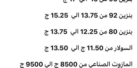 ماذا قالت السوشيال ميديا عن ارتفاع أسعار البنزين والسولار اليوم في مصر ؟.. أعرف الأسعار قبل ما تفول عربيتك - بلس 48