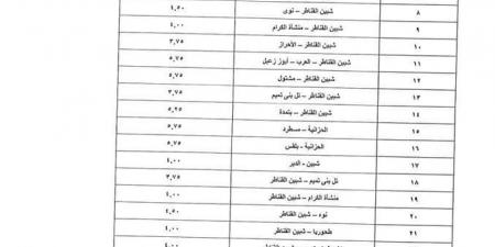 بعد تحريك أسعار المواد البترولية.. تعريفة الركوب الجديدة لسيارات الأجرة بالخطوط الداخلية والخارجية بالقليوبية - بلس 48