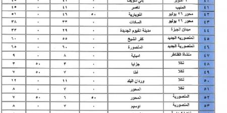 محافظ الجيزة يعتمد التعريفة الجديدة لسيارات السرفيس و النقل الجماعي الداخلية والخارجية - بلس 48