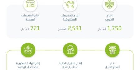 "الإحصاء" ينشر نتائج الإحصاءات الزراعية لعام 2023 - بلس 48