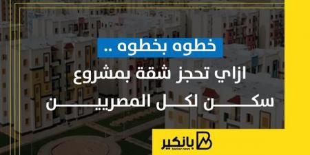 خطوه بخطوه ..ازاي تحجز شقة بمشروع سكن لكل المصريين 5 - بلس 48