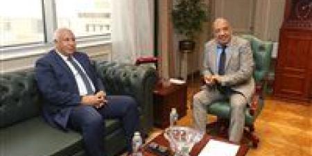 وزير الكهرباء يبحث مع محافظ الوادي الجديد خطة التنمية بالمحافظة وسبل دعم وتعزيز الشبكة وتأمين التغذية الكهربائية اللازمة - بلس 48
