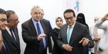 وزير الصحة يفتتح أول معمل محاكاة متطور بالمعهد الفني الصحي بالإسماعيلية - بلس 48