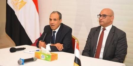وزير الخارجية يلتقي الجالية المصرية في بوركينا فاسو - بلس 48