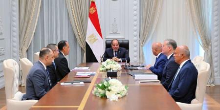 الرئيس السيسي يوجه بمُواصلة الجهود لتسريع وتيرة تنفيذ مشروعات إنشاء المحاور - بلس 48