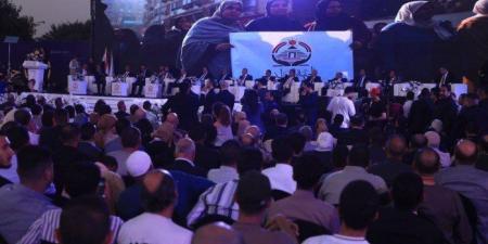 "حزب الجبهة الوطنية" يطلق مؤتمرًا جماهيريًا بالجيزة لدعم مرشحيه (صور) - بلس 48