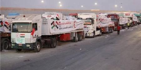 عاجل.. إدخال 93 شاحنة مساعدات إنسانية إلى قطاع غزة - بلس 48