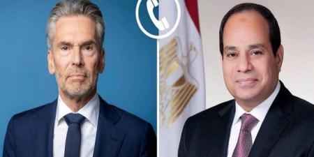 مصر.. الرئيس السيسي يتلقى اتصالاً هاتفيًا من رئيس وزراء مملكة هولندا - بلس 48
