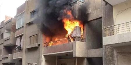 السيطرة على حريق بشقة سكنية في الحي الأول بمدينة العبور - بلس 48