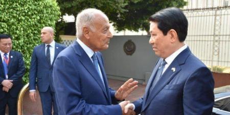 الأمين العام للجامعة العربية يشيد بمواقف فيتنام الداعمة للقضية الفلسطينية - بلس 48