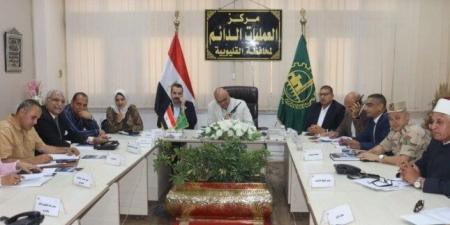 محافظ القليوبية يتابع سير انتخابات مجلس الشيوخ 2025 - بلس 48