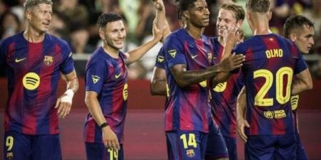 برشلونة يهزم دايجو الكوري بخماسية نظيفة وديًا - بلس 48