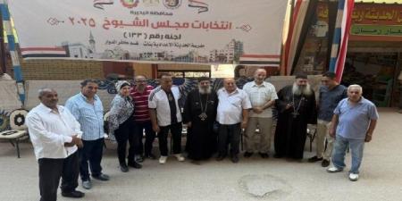 في كفرالدوار.. رجال الكنيسة والقساوسة يُشاركون في انتخابات الشيوخ ويحثون الشباب على التلاحم الوطني - بلس 48