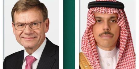 السعودية وألمانيا تبحثان التطورات الأخيرة في قطاع غزة - بلس 48
