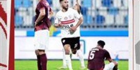 ثنائية ناصر ماهر ومحمد شحاتة تمنح الزمالك أول 3 نقاط في الدوري المصري الممتاز على حساب سيراميكا كليوباترا - بلس 48