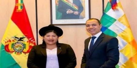 سفير مصر في لاباز يشارك في الاحتفال بالذكرى المئوية الثانية لاستقلال بوليفيا - بلس 48