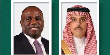 السعودية و بريطانيا تبحثان تطورات الأوضاع في غزة - بلس 48