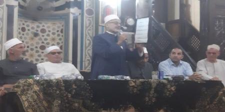العمل الصالح طريق السعادة.. ندوة توعوية لخريجي الأزهر بكفر العرب بكفر الزيات - بلس 48
