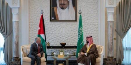 ولي العهد السعودي يبحث مع العاهل الأردني تطورات الأوضاع في غزة والأراضي الفلسطينية - بلس 48